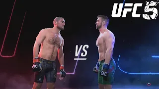 UFC 5 - Sean Strickland vs Dricus Du Plessis - CPU vs CPU