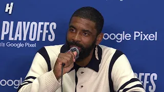 Kyrie Irving talks Game 1 Loss vs Clippers, Postgame Interview  🎤