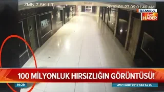 100 Milyonluk hırsızlığın görüntüsü - Atv Haber 7 Şubat 2019