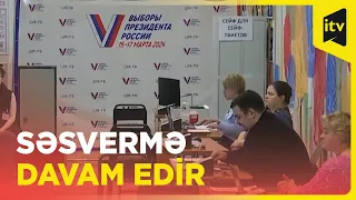 Rusiyada prezident seçkiləri davam edir