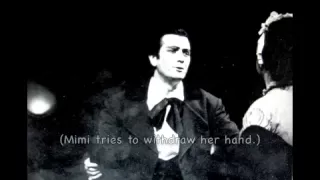 Franco Corelli's Best "Che gelida manina" (English subtitles) - 1966