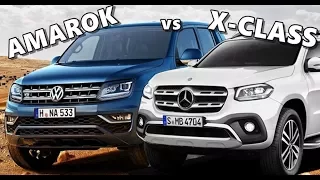 Mercedes X-Class vs VW Amarok