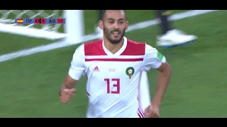 Spain vs Morocco 2018 FIFA World Cup Russia Match 36