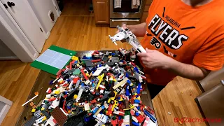 Goodwill Lego Blue Box Unboxing - Is it worth it? 15 LB of LEGO