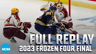 Quinnipiac vs. Minnesota: 2023 NCAA Frozen Four championship | FULL REPLAY