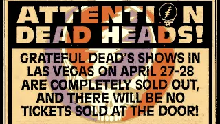 Grateful Dead & Santana 4/27/1991 Las Vegas SBD Full Concert (Both Shows) New Charlie Miller Boards