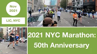 The 2021 New York City Marathon: 50th Anniversary | NYC | USA