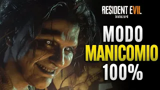 Resident Evil 7 | Modo MANICOMIO 100% | Ps4