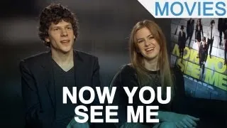 Jesse Eisenberg & Isla Fisher 'Now You See Me' interview