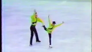 Elena Valova and Oleg Vasiliev - 1988 World Championships FS