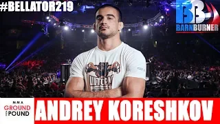 Andrey Koreshkov on Bellator 219 Bout with Michael Jasper, Douglas Lima, Moving Up to 185