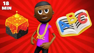 😜ABC, Dancing, Lava + More!🔤🕺🏾🌋Brain Break Songs & Nursery Rhymes @whatsthatrhyme