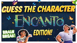 Encanto Quiz - Guess The Character | Brain Break | Encanto Workout | GoNoodle Inspired