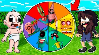 RULETA LEGENDARIA 💥 DE BOB ESPONJA .EXE 🚨😱 BEBENOOBSI VS BEBENOOB MINECRAFT