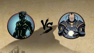 Shadow vs titan, no weapon and end game | Shadow fight2