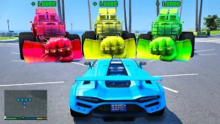 Ich JAGE 4 YOUTUBER mit ZOMBIE AUTOS in GTA 5!