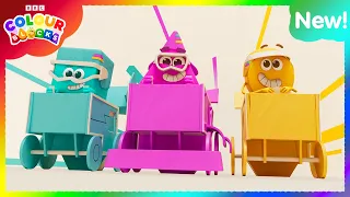 Return of the Printing Crew | Kids learn colours! | Series 1, Episode 26 | @Colourblocks