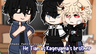 chaos family reacts to hetian as kegayama's brother || p.2 || gcrv || multifandom