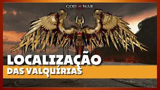 LOCALIZAÇÃO DE TODAS AS VALQUÍRIAS - [GOD OF WAR 2018]