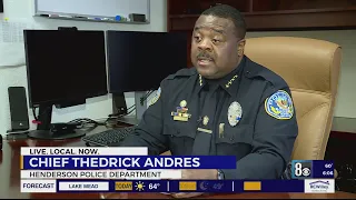 Henderson Police chief speaks out for the first time since unions voted 'no confidence' in him