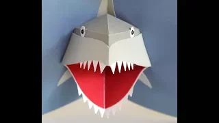 Shark Pop Out Card Assembly
