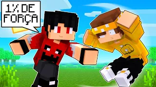 P3DRU ganhou uma SUPER FORÇA no Minecraft