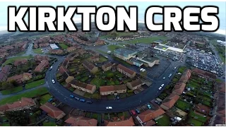 DJI Phantom 2 Drone + GoPro Hero 3 : Aerial View from Kirkton Crescent, Dundee, Scotland