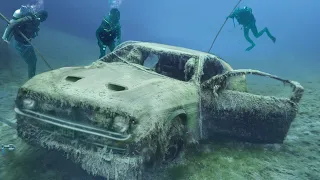10 Cars Found Underwater