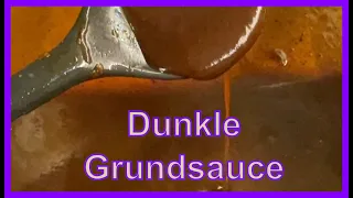 Dunkle Grundsauce