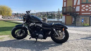 🔥☄️💥🧨*ASMR* 24 Minutes pure Harley-Davidson Sportster Forty-Eight Kess-Tech SOUND!!!