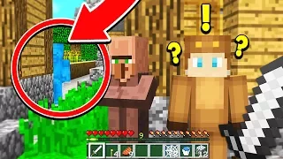 FINDING BLUE STEVE IN MINECRAFT POCKET EDITION! *NOT CLICKBAIT*