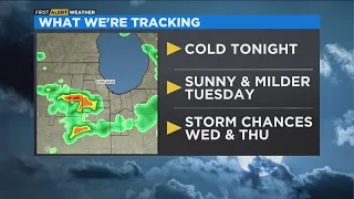 Chicago First Alert Weather: Cold Monday night