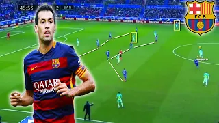 Sergio Busquets el Maestro de esconder el pase | Análisis