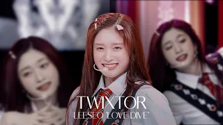 SLOWMO twixtor facecam Leeseo "Love Dive" clips for edits 4K