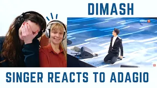 Singer reacts to Dimash - ADAGIO (2 versions)