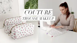 Je fabrique mes cadeaux de Noël 🎄🎁 (et je copie Sézane) | DIY trousse makeup  | Alice Esmeralda