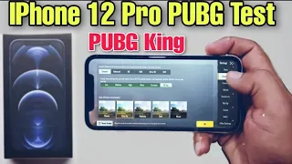 IPHONE 12 Pro PUBG MOBILE Test | Iphone 12 Pro PUBG Graphics settings , iPhone 12 Pro PUBG king 😍