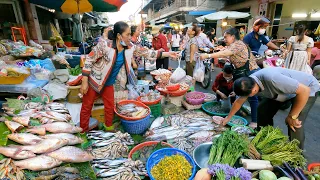 Cambodian Market Food - Vendors, Fish, Seafood, Vegetables, Meat, Pork & More |TourWithPapa