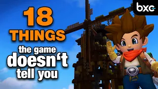 18 THINGS DQB2 DOESN'T TELL YOU | Dragon Quest Builders 2