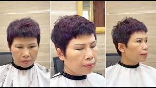 Very Short Pixie Cuts & Hairstyles for women Full Tutorial | Short Layers Haircut