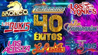 BRONCO, LOS TEMERARIOS, BUKIS, BRYNDIS, LOS CAMINANTES, ACOSTA - 40 CANCIONES ÉXITOS MÁS ROMÁNTICAS