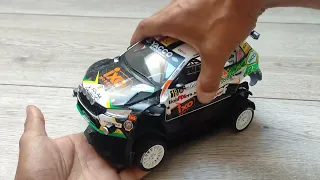 HOW IXO MODELS LOOKS INSIDE FABIA R5 1:18 SCALE