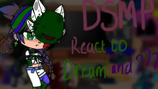 DSMP react to Dream & ???. ⚠️MY AU. Read description first before watching. CREDIT TO ALL VIDEOS!