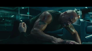 Fast and the Furious 7 - Hobbs vs Shaw fight in office 1080p - HD