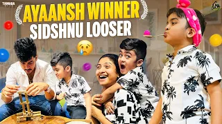 AYAANSH Winner 🏆 Sidshnu Looser || @SidshnuOfficial || #agaro #everydayexpert || Tamada Media