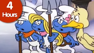 The Smurfs 4 Hour Compilation for Kids! | Four Seasons and Mother Nature | WildBrain Max