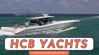 HCB YACHTS / BOCA RATON INLET BOAT VIDEOS / CUSTOM YACHT SHIRTS