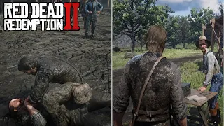 If Arthur Talks to Thomas Downes After Beating Tommy the Dialog Will Change  | Red Dead Redemption 2