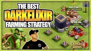 The Best TH 9 Dark Elixir Farming Strategy 2017 | No Hero Dark Elixir Farming Army | Clash of Clans