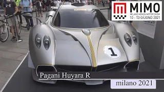 New PAGANI HUAYRA R! Track Hypercar Walkaround MIMO 2021 Milano